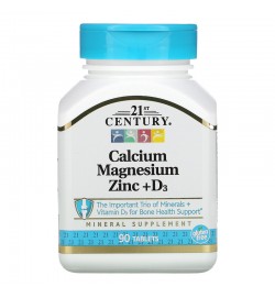 Calcium mg zn d3 90 tab 21st Century